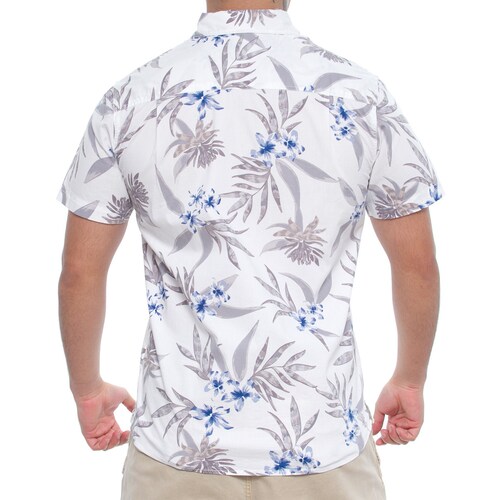 Camisa Regular Fit Jeanious con Estampado para Hombre