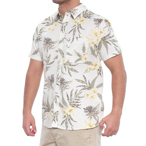 Camisa Regular Fit Jeanious con Estampado para Hombre