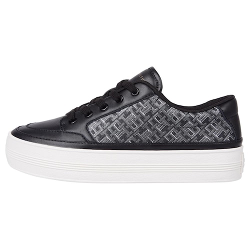 Tenis con Plataforma Tommy Hilfiger en Piel para Mujer