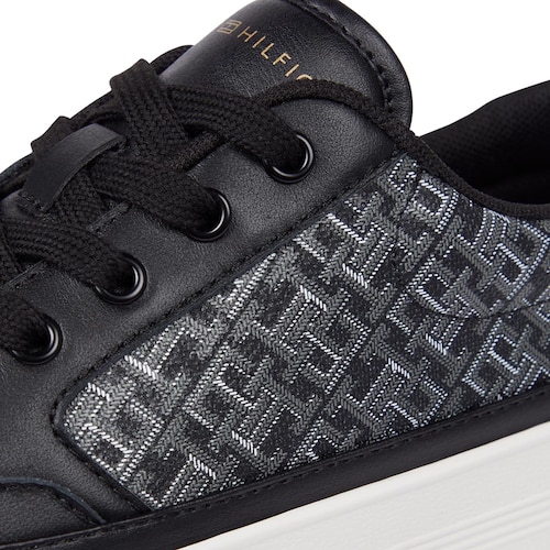 Tenis con Plataforma Tommy Hilfiger en Piel para Mujer