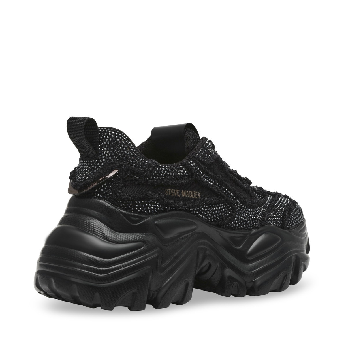 Tenis Suela Chunky Steve Madden Aplicación Brillos Para Mujer