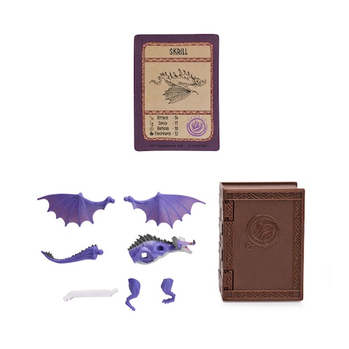 Book Mini Dragones Coleccionables 2"
