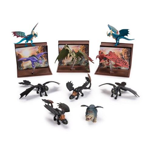 Book Mini Dragones Coleccionables 2"