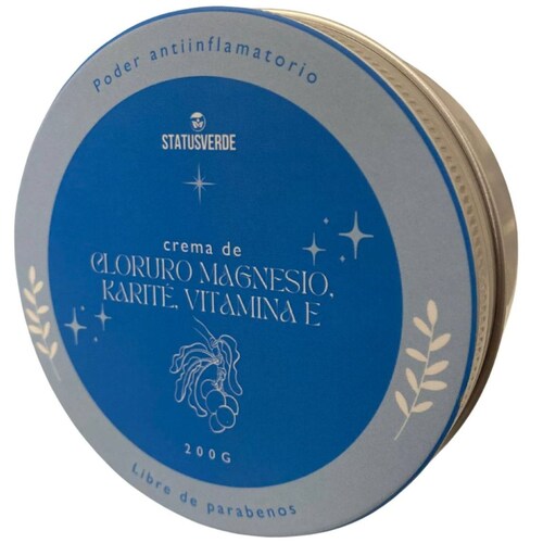 Crema de Cloruro de Magnesio, Retinol Y Vitamina e de 200 G