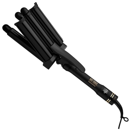 Rizador Waver de 3 Barriles Black Gold Hot Tools