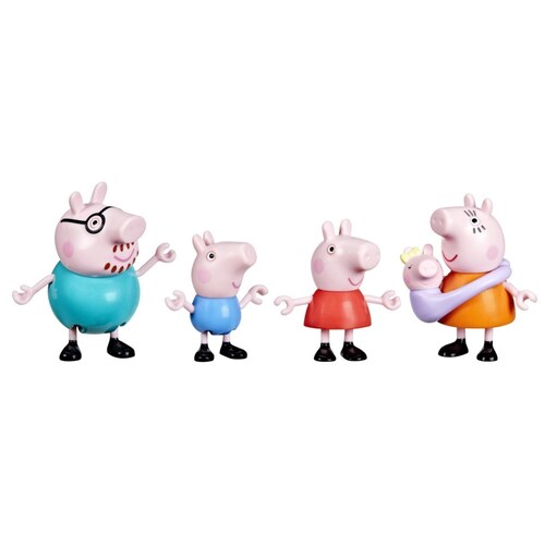 Peppa Pig Set de Figuras Familia de Cinco