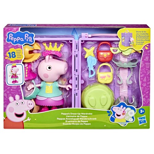 Peppa Pig Set de Juego el Armario de Peppa