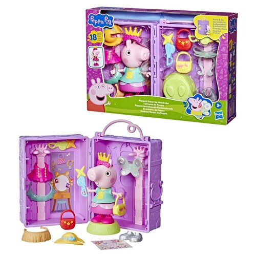 Peppa Pig Set de Juego el Armario de Peppa