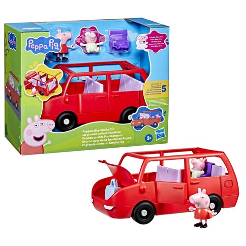 Peppa Pig Set de Juego el Gran Auto de la Familia