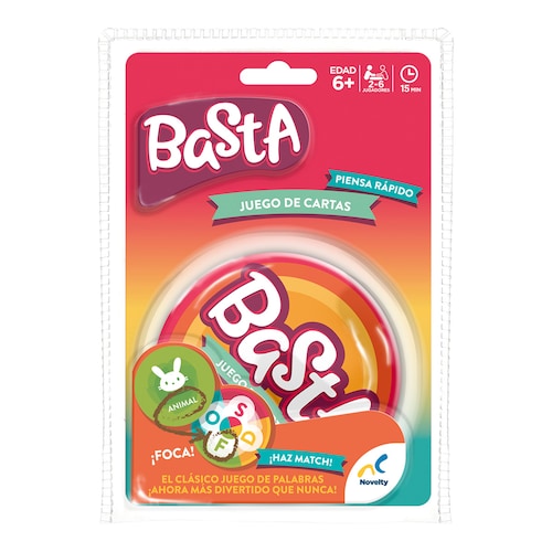 Juego de Mesa Basta Tin Novelty