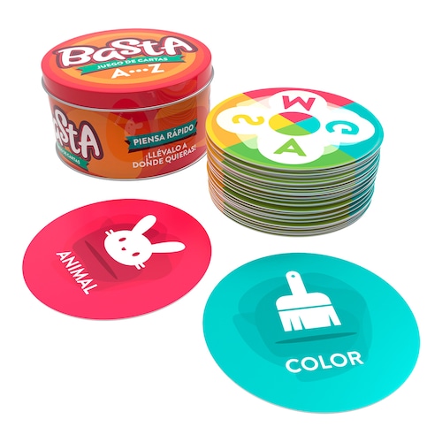 Juego de Mesa Basta Tin Novelty