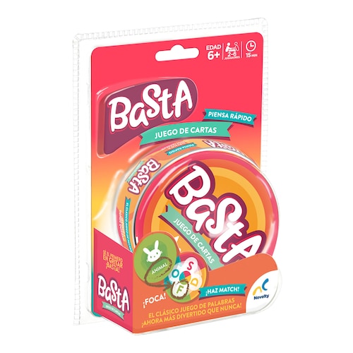Juego de Mesa Basta Tin Novelty