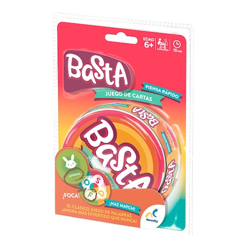 Juego de Mesa Basta Tin Novelty
