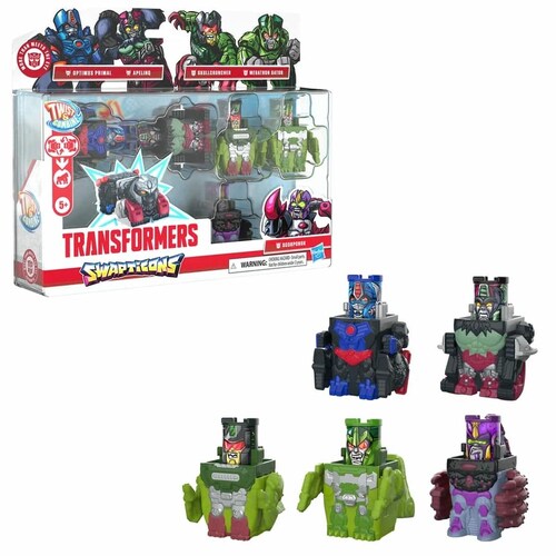 Transformers Figuras de Acción Wild Jungle Mission