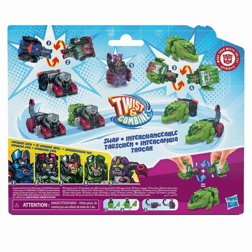 Transformers Figuras de Acción Wild Jungle Mission