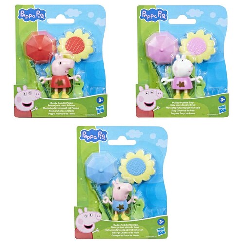 Peppa Pig Figuras Muddy Puddle Friends Surtido