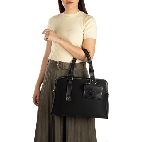 Bolsa Portalaptop Cloe Negro para Mujer