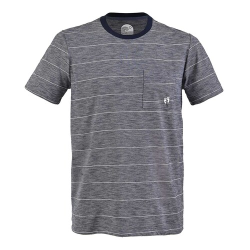 Playera con Diseño Hang Ten Manga Corta para Hombre