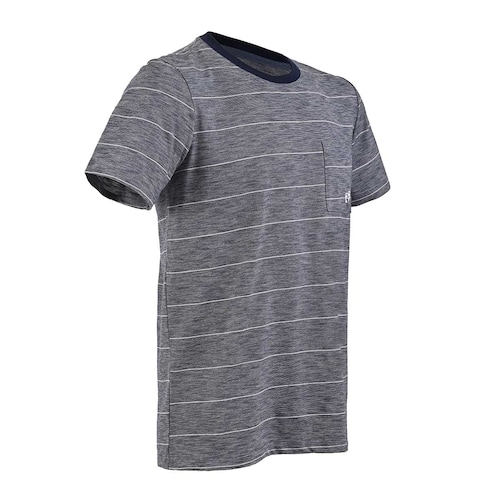 Playera con Diseño Hang Ten Manga Corta para Hombre