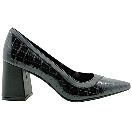 Zapatilla Tacón Cuadrado Elle con Textura para Mujer