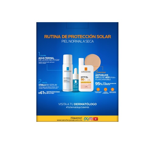 Rutina de Protección Solar para Piel Normal a Seca con Color