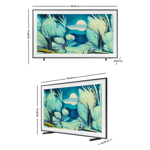 Pantalla Samsung 65 Pulgadas 4K Qled F-50Ls03 y Marco