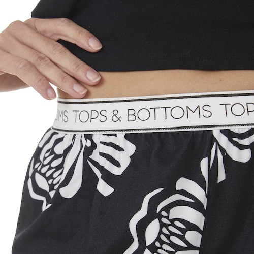 Conjunto Pijama Tops & Bottoms para Mujer