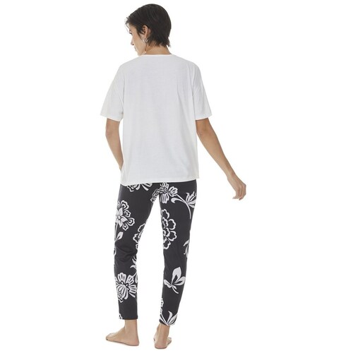 Conjunto Pijama Tops & Bottoms para Mujer