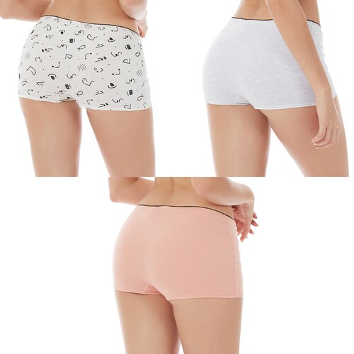 Boxer Romantic Sense Tops & Bottoms para Mujer
