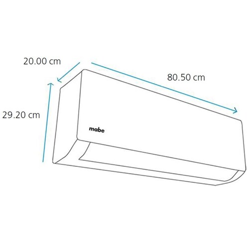 Aire Acondicionado Minisplit Mabe Inverter 110V