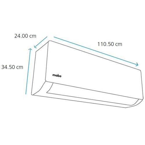 Aire Acondicionado Minisplit Mabe Inverter 220V