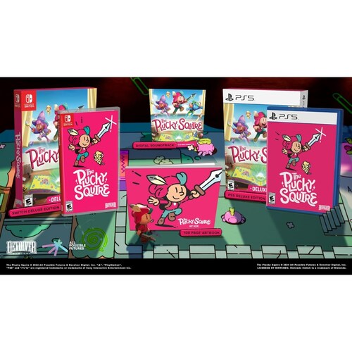 The Plucky Squire Devolver Deluxe - Playstation 5
