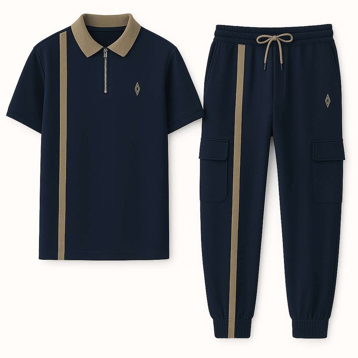 Conjunto de Playera Manga Corta y Jogger French Connection para Niño