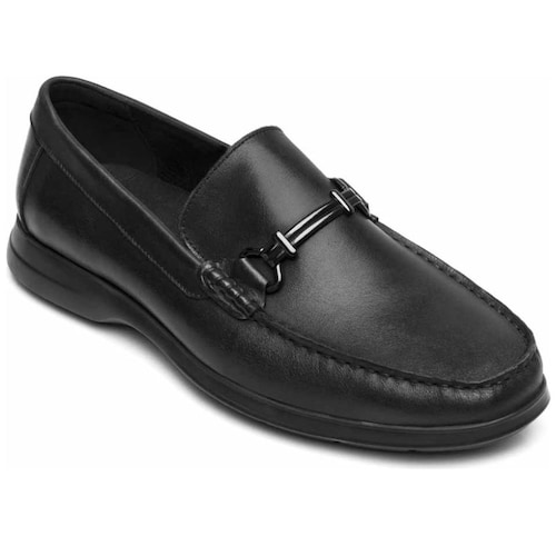 Mocasín Semi Vestir Negro Flexi para Hombre