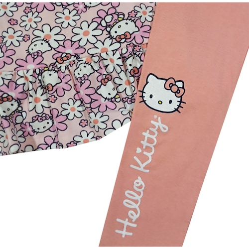 Conjunto de Leggin y Bluson Diseño Hello Kitty para Niña