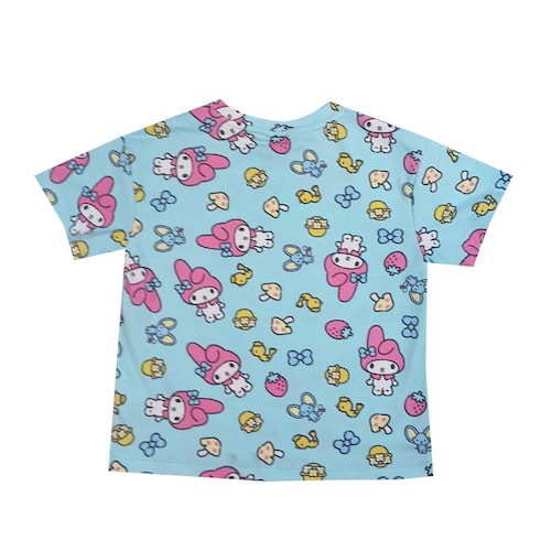Playera Manga Corta Diseño My Melody Hello Kitty para Niña