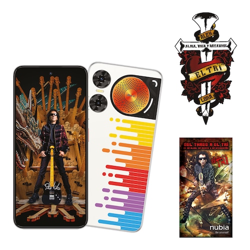 Celular Zte Nubia Music 2 256Gb Color Blanco R9 (Telcel)