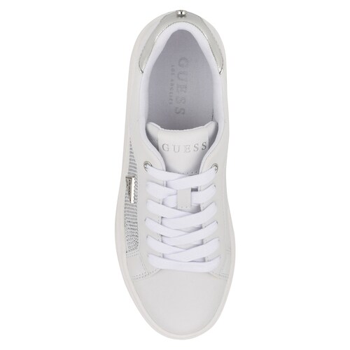 Tenis con Plataforma Guess con Aplicación de Pedreria para Mujer