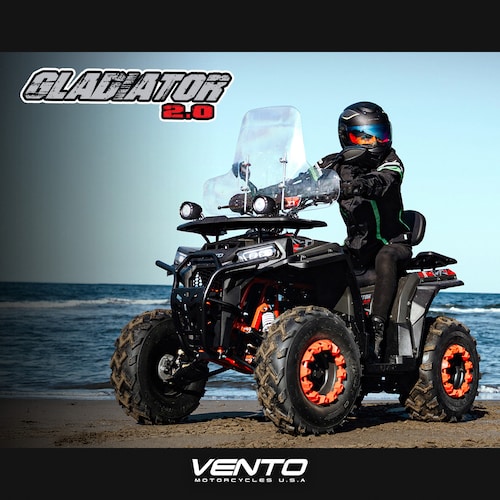 Cuatrimoto Vento Gladiator 2.0 200Cc Negro 2025