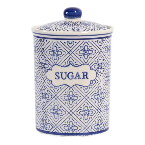 Frasco Organizador Talavera Sugar Vintage Home