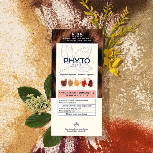 Tinte Phyto Color 5.35 Castaño Claro Chocolate Phyto