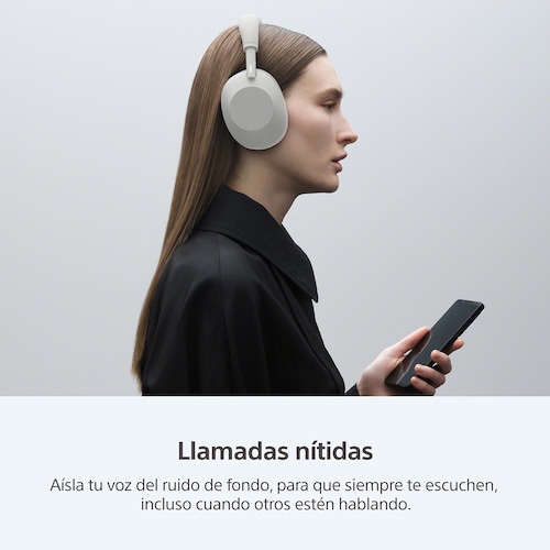 Audífonos Inalámbricos Sony Wh1000Xm6 Plata
