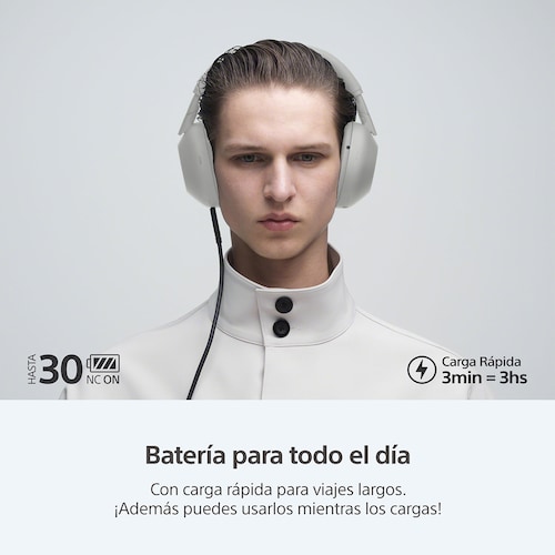 Audífonos Inalámbricos Sony Wh1000Xm6 Plata