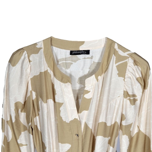 Vestido Largo Estampado Philosophy Jr Collection para Mujer