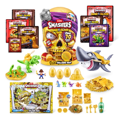 Smashers Dino Island Gold Zuru