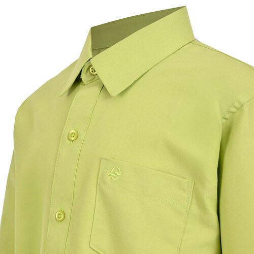 Camisa de Vestir Regular Fit Oscar Collection Manga Larga para Niño