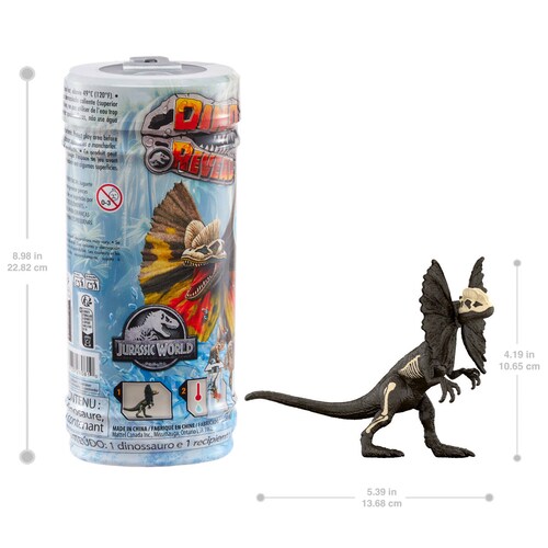 Jurassic World Dinoaurio Dino Reveal Pack Visible