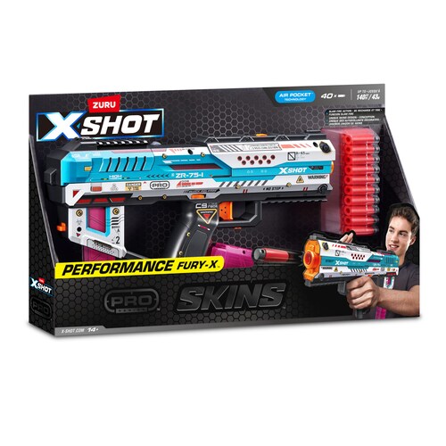 Xshot Skins Pro Series Fury X Blaster 40 Dardos
