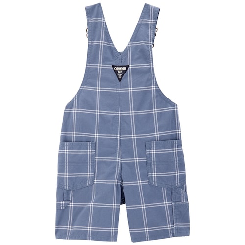 Overol Osh Kosh Diseño a Cuadros Azul para Bebé Niño