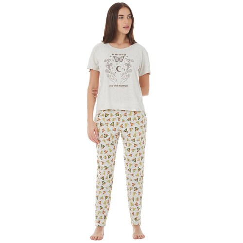 Conjunto Pijama Tops & Bottoms para Mujer